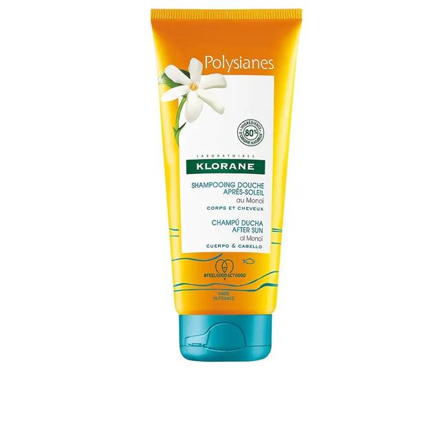 Champú de Klorane y gel de ducha en Monoïse.
